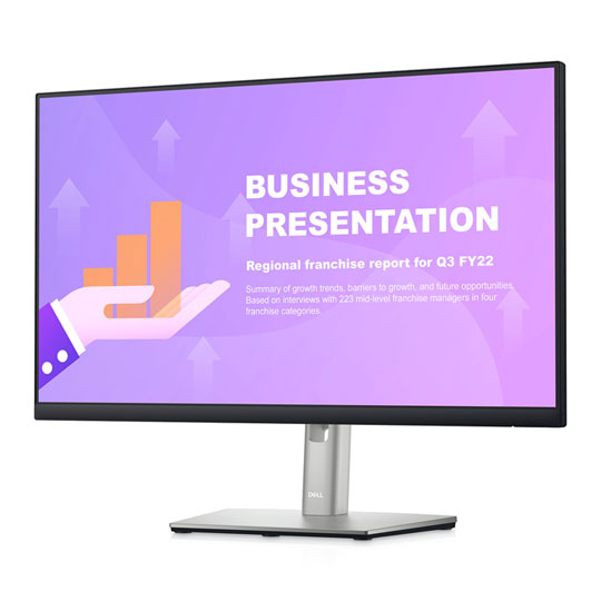 Dell 23.8" P2422HE FHD IPS Monitor USB-C Height/Tilt/Swivel/Pivot Adjustable : image 1