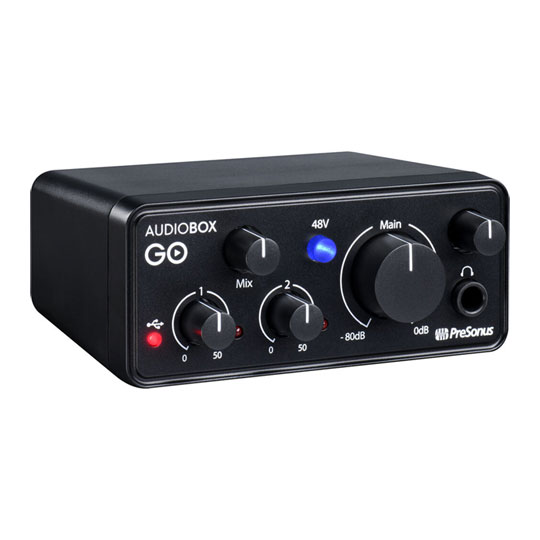 PreSonus - AudioBox GO, 2x2 USB-C Audio Interface