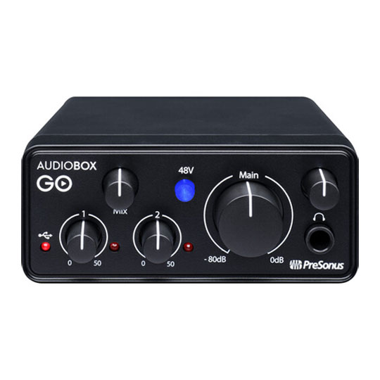 PreSonus - AudioBox GO, 2x2 USB-C Audio Interface