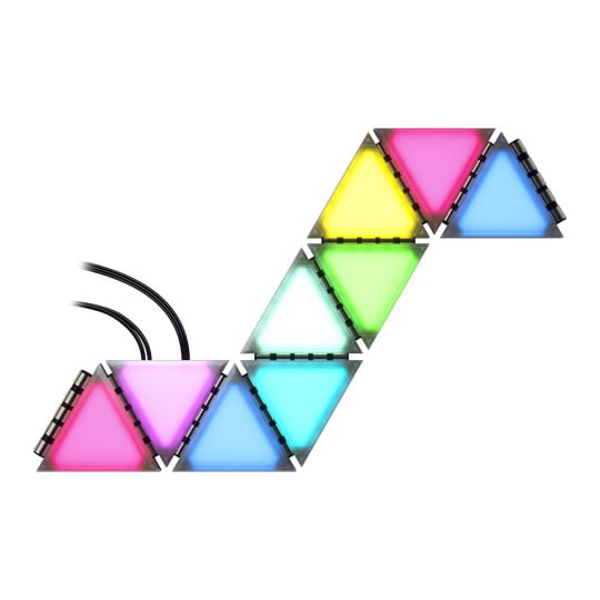 Corsair iCUE LC100 Smart Case Lighting Triangles 9 Tile Starter Kit : image 2
