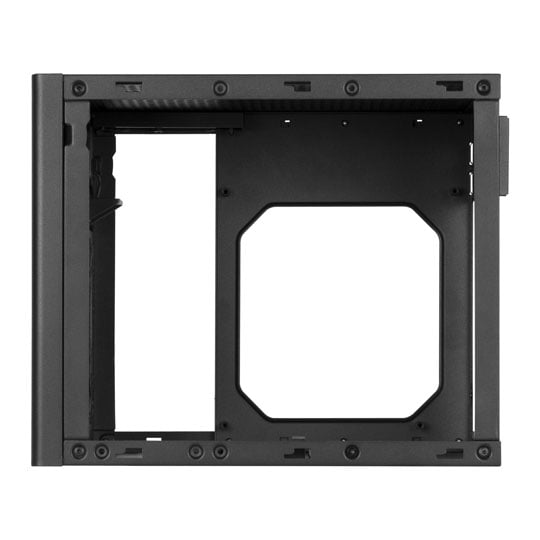 SilverStone SUGO 16 Compact Cube Mini-ITX Case Black (ATX PSU)
