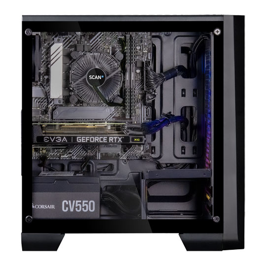 Gaming PC with NVIDIA GeForce RTX 3060 and Intel Core i5 10400F