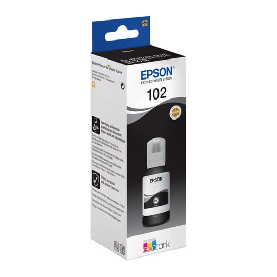 Epson 102 Black Ink 127ml Refill Bottle