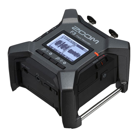 ZOOM - F3, 2-Channel/2-Track Field Audio Recorder
