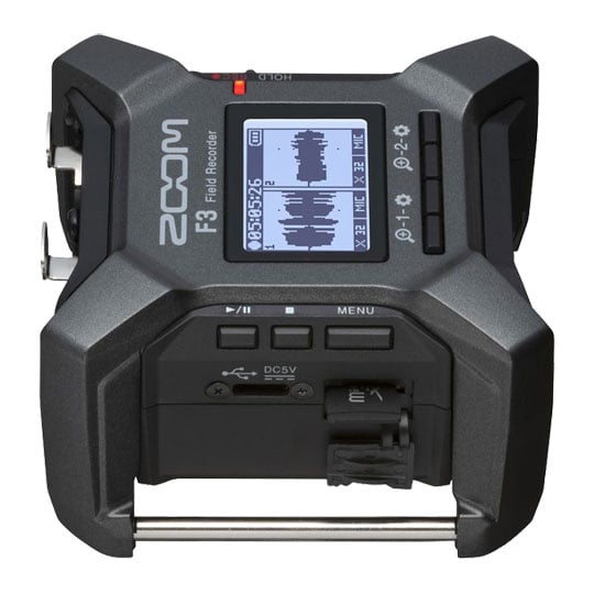 ZOOM - F3, 2-Channel/2-Track Field Audio Recorder