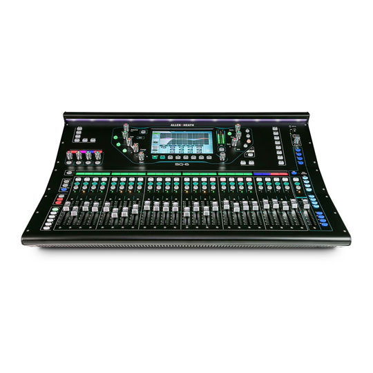 Allen & Heath SQ-6+ AH AR2412/X 24 chanel stage box + 30M Cable Drum + Dust Cover