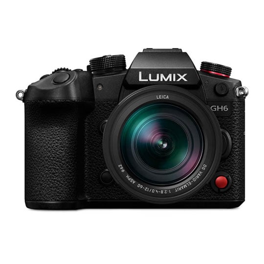 Panasonic Lumix GH6 Mirrorless Camera with 12-60mm Leica Lens
