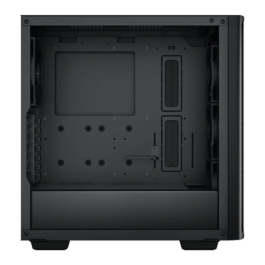 DeepCool CK560 Tempered Glass Black Mid Tower Gaming Case inc 3x ARGB Fans : image 2