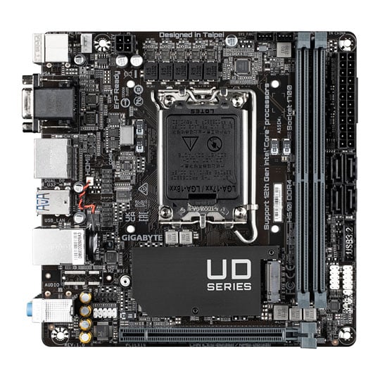Gigabyte Intel H610I DDR4 PCIe 4.0 mini-ITX Motherboard