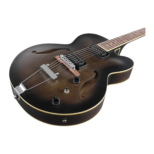 Ibanez - AF55 Hollowbody - Transparent Black Flat