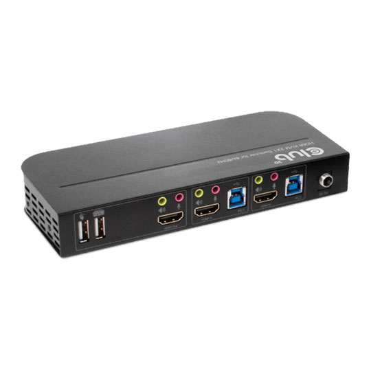 Club 3D HDMI KVM Switch for Dual HDMI 4K 60HZ