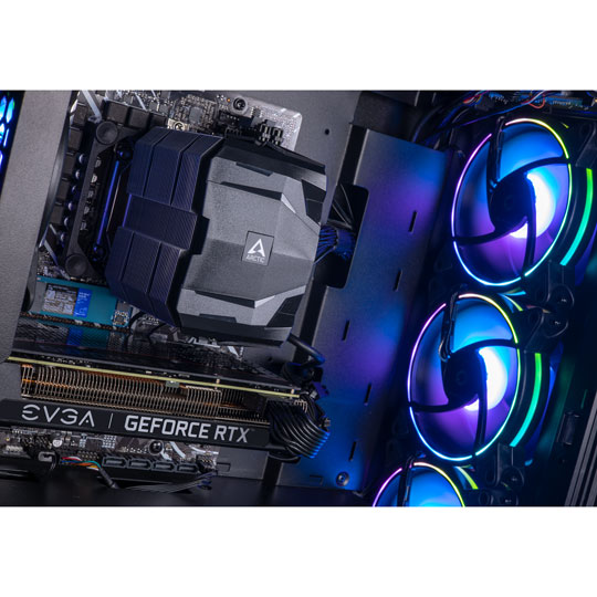 Gaming PC with NVIDIA GeForce RTX 3060 and AMD Ryzen 5 5600