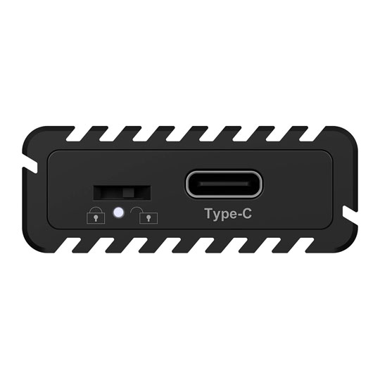 ICY BOX M.2 NVMe/SATA SSD USB-C Gen 2 External Enclosure Black : image 3