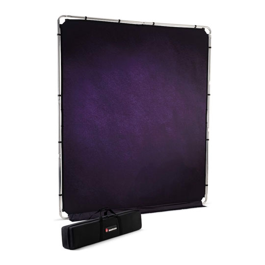 Manfrotto 2 x 2.3m EzyFrame Vintage Aubergine Background