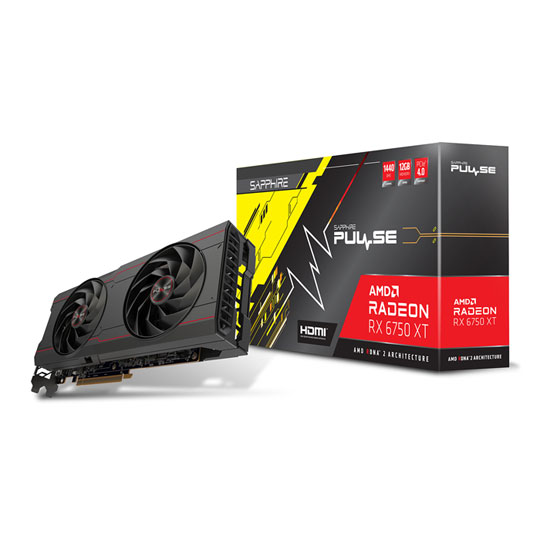 Sapphire AMD Radeon RX 6750 XT PULSE 12GB Graphics Card : image 1