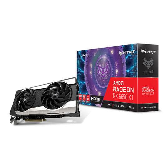 【値下げ】SAPPHIRE NITRO+AMD RADEON RX6650XT Sapphire AMD Radeon RX 6650 XT NITRO+ 8GB Graphics Card LN125544