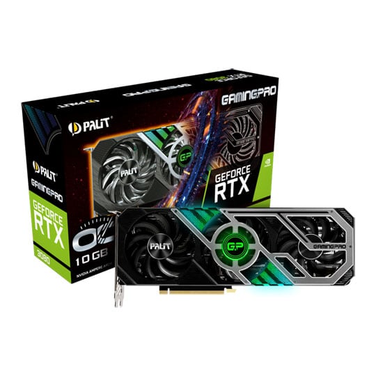 PCパーツ Palit RTX3080 GP OC 10G GDRX6 Refurbished - Palit NVIDIA GeForce RTX 3080 10GB GamingPro
