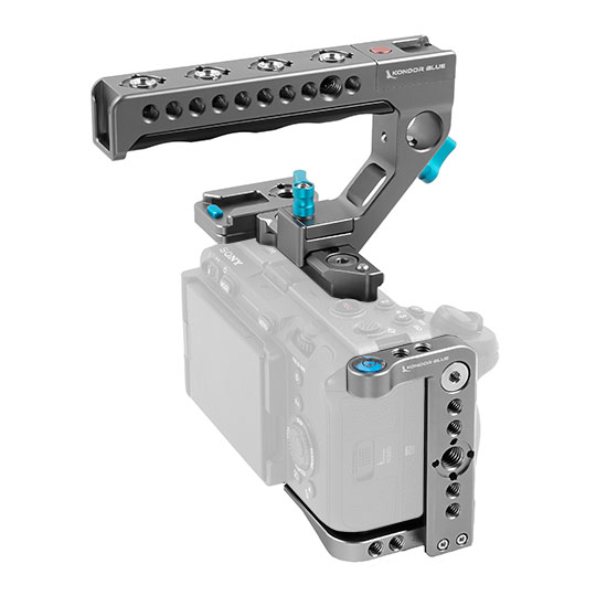Kondor Blue FX3 Cage with Top Handle (Space Grey)