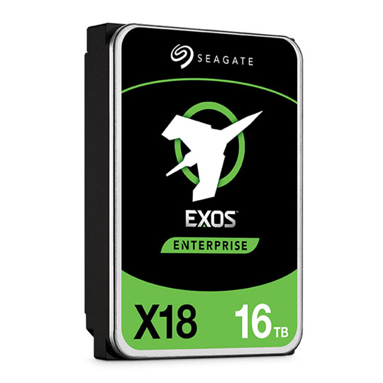 Seagate Exos X18 16TB 3.5" Enterprise SATA Refurbished HDD/Hard Drive 7200rpm : image 1