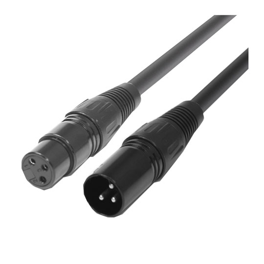 Scan Pro Audio XLR F to XLR M cable - 9m