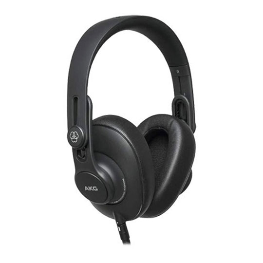 AKG K361 Over Ear Closed Back Studio Headphones Durable, Lightweight, Foldable