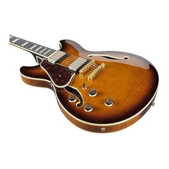 Ibanez AS93FMl Violin Sunburst - Left