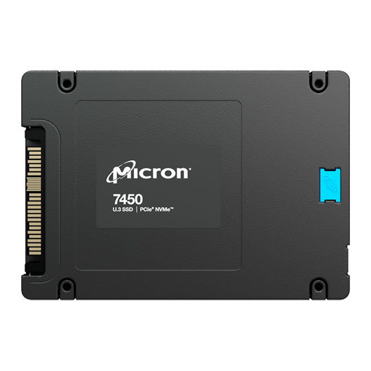 Micron 7450 MAX 800GB U.3 2.5" Enterprise NVMe SSD : image 1