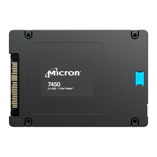 Micron 7450 MAX 12.8TB U.3 2.5" NVMe SSD : image 1