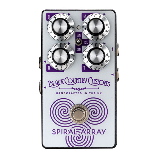 Black Country Customs by Laney - Spiral Array - Boutique Chorus Pedal