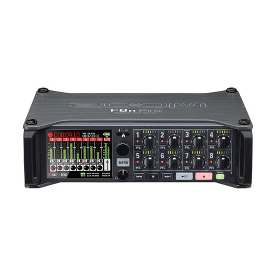 Zoom - F8N-Pro 32Bit Float Multitrack Field Recorder