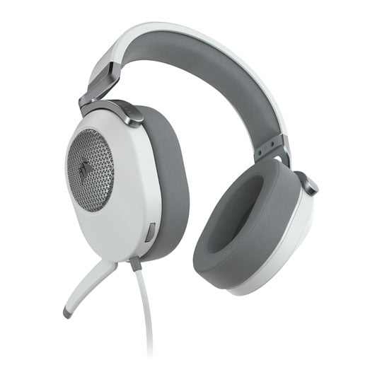 CORSAIR HS65 Surround Wired Gaming Headset White : image 3
