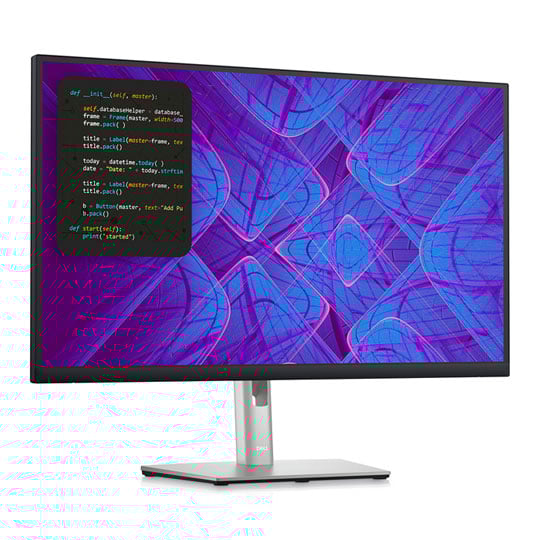 Dell 27" P2723QE 4K Ultra HD IPS Monitor USB-C Hub, LAN Height/Tilt/Swivel/Pivot Adjustable