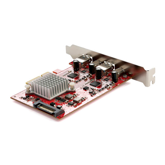 StarTech.com PEXUSB312A2C2V 4 Port PCIe 4.0 USB 3.2 Gen2 Card