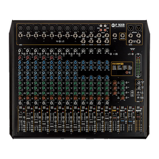 RCF - F 16XR 16-Channel Mixing Console with Multi-FX & Recording : image 3