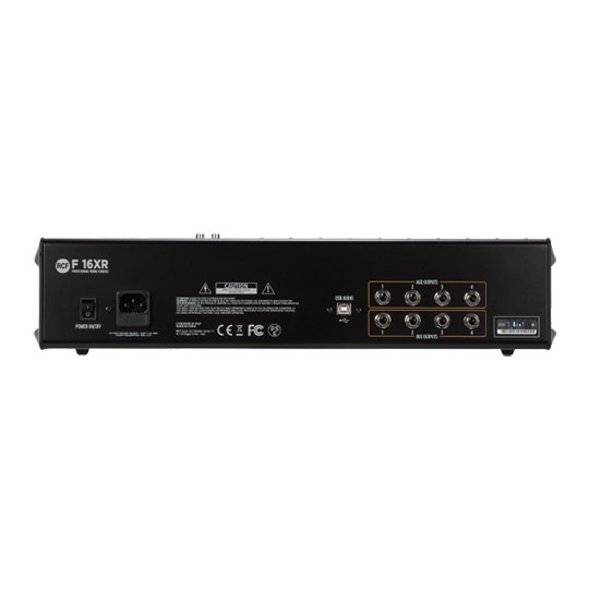 RCF - F 16XR 16-Channel Mixing Console with Multi-FX & Recording : image 4