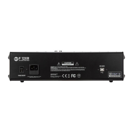 RCF - F 12XR 12-Channel Mixing Console with Multi-FX & Recording : image 4