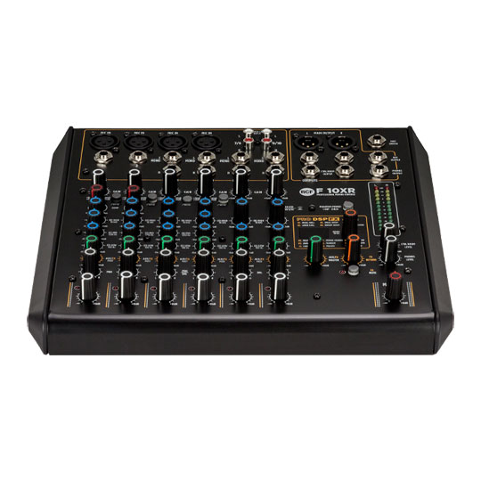 RCF - F 10XR 10-Channel Mixing Console with Multi-FX & Recording