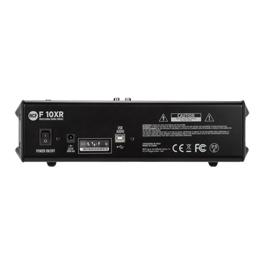 RCF - F 10XR 10-Channel Mixing Console with Multi-FX & Recording : image 4