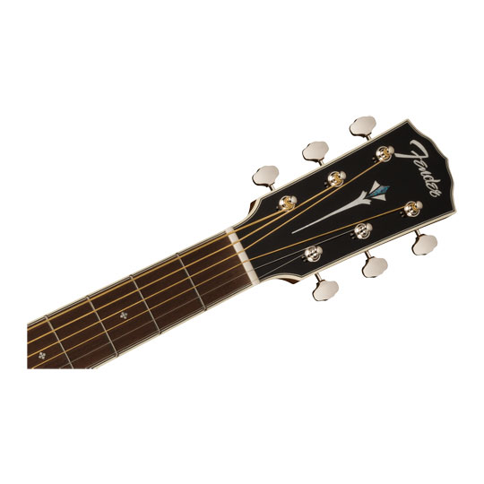 Fender - PD-220E Acoustic-Electric Guitar - 3-Colour Vintage Sunburst : image 3