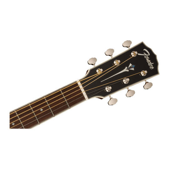 Fender - PS-220E Parlor - Acoustic-Electric Guitar - Natural : image 3