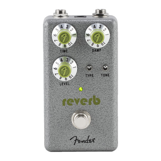 Fender - Hammertone Reverb - Reverb Effect Pedal
