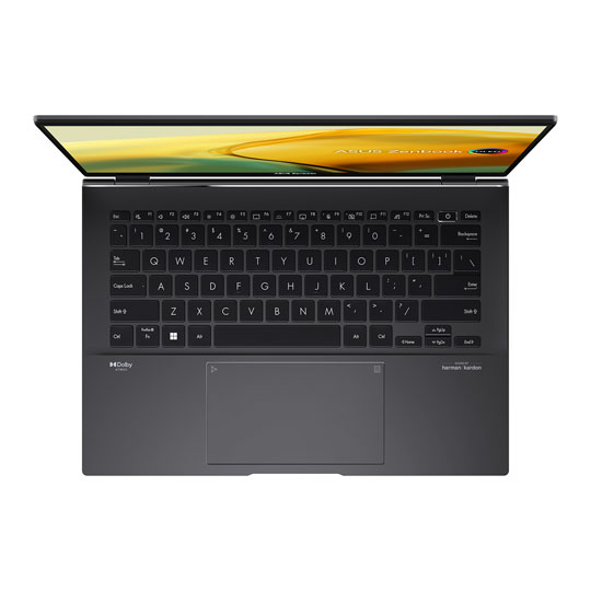 ASUS ZenBook 14" OLED 2.8k Ryzen 7 Laptop - Jade Black : image 3