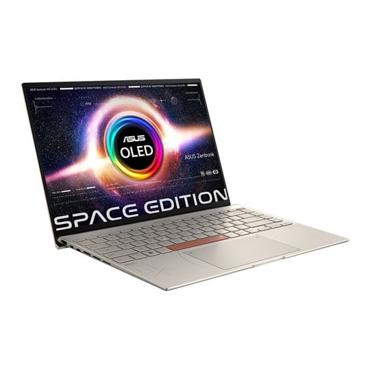ASUS Zenbook 14X OLED Space Edition Intel i7 12th Gen Laptop - Zero-G Titanium