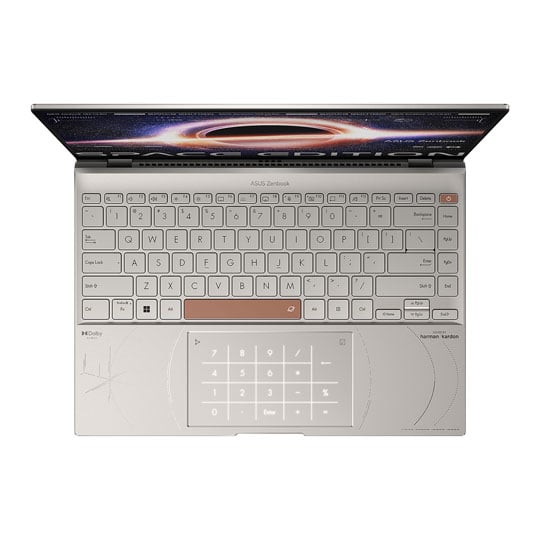 ASUS Zenbook 14X OLED Space Edition Intel i7 12th Gen Laptop - Zero-G Titanium : image 3