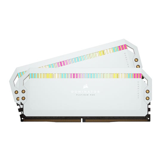 Corsair DOMINATOR Platinum RGB White 32GB 6200MHz DDR5 Memory Kit
