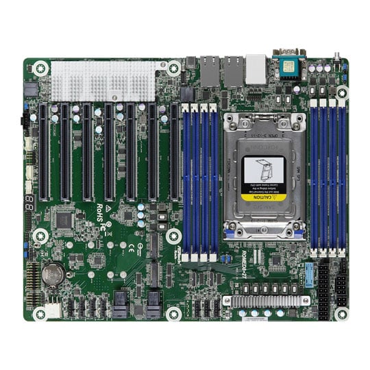 ASRock AMD EPYC SP3 PCIe 4.0 Refurbished ATX Motherboard : image 2