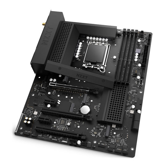 NZXT N5 Intel Z690 WiFi DDR4 ATX Motherboard Matte Black : image 1