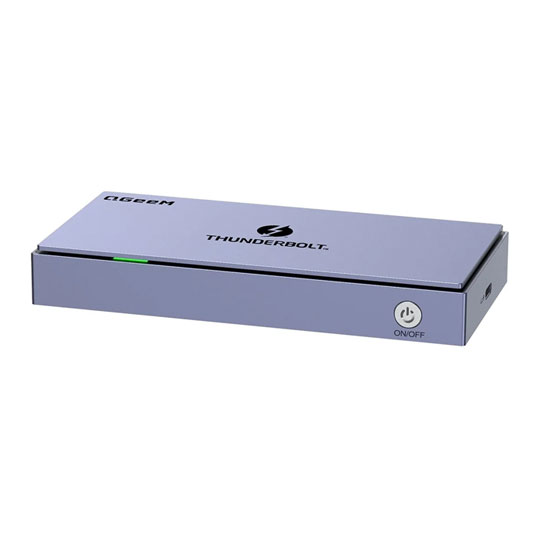 QGeeM Thunderbolt4 Mini 6 In One Docking Station with 60W+ Fast Charging for PC/MAC : image 1