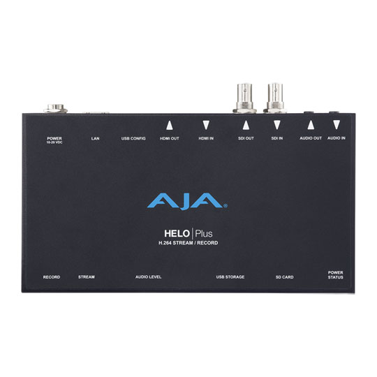 AJA HELO Plus Streaming and Recording Appliance