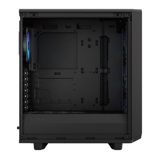Fractal Meshify 2 Compact Lite RGB Black Mid Tower Tempered Glass PC Case
